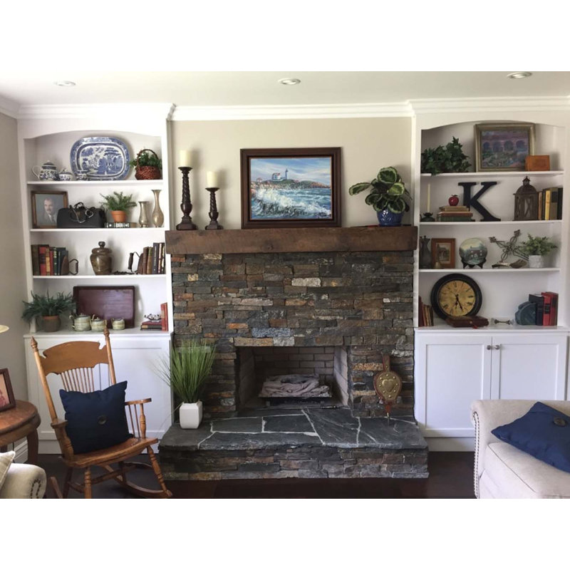 Wood Mantel, 48", 4" x 6"