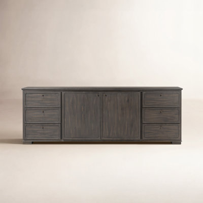 Black Oak Sideboard Cabinet