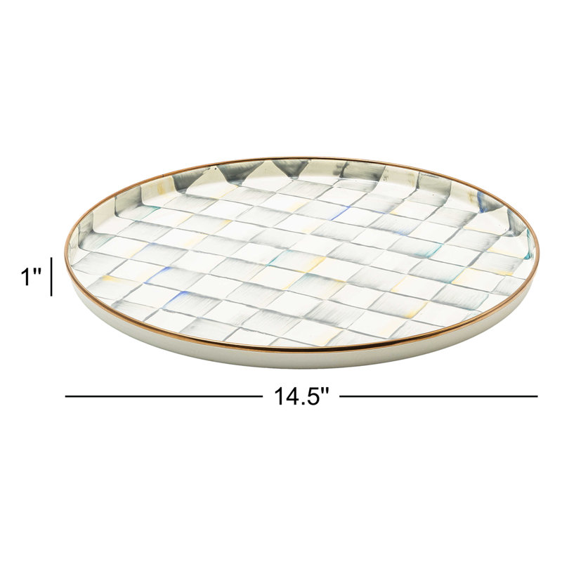 Sterling Check® Round Tray