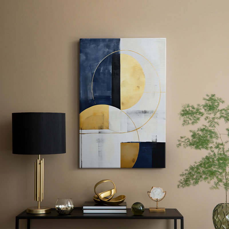ABSTRACT Series DLV III - Gallery Cavas sur mesure, H 27 po x l 18 po