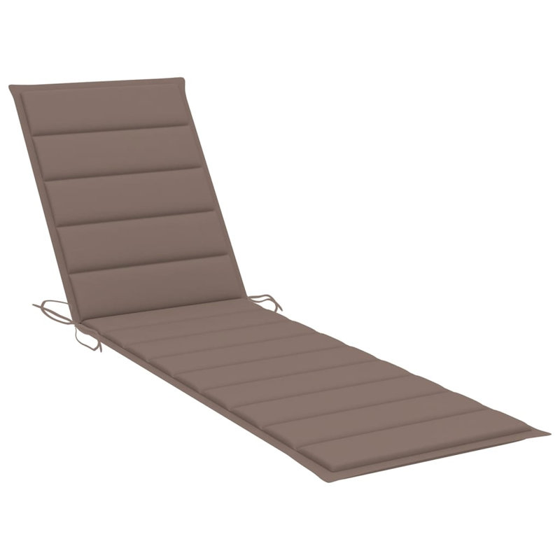 Coussin de patio pour l'extérieur, Crème, L 78,7 po x l 19,7 po