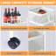Chariot de rangement rotatif à 5 niveaux pour cuisine en métal - Panier roulant pour fruits et légumes - Support polyvalent-132527164