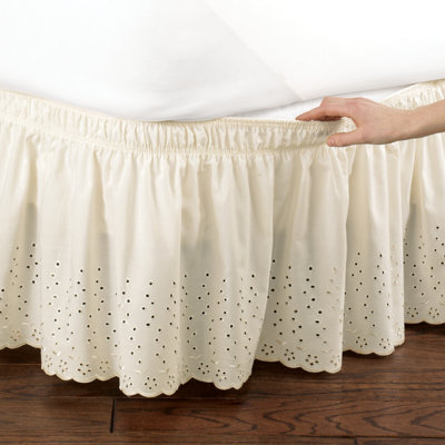 Ruffled Wrap Around Bed Skirt