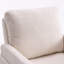 Fauteuil d'appoint rembourré à dossier plein avec base en bois massif Boucle-922997328