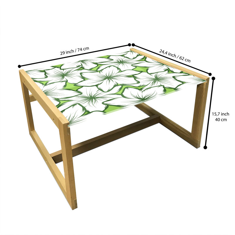 Jahlin Sled Coffee Table, 62cm H x 74cm W x 40cm D