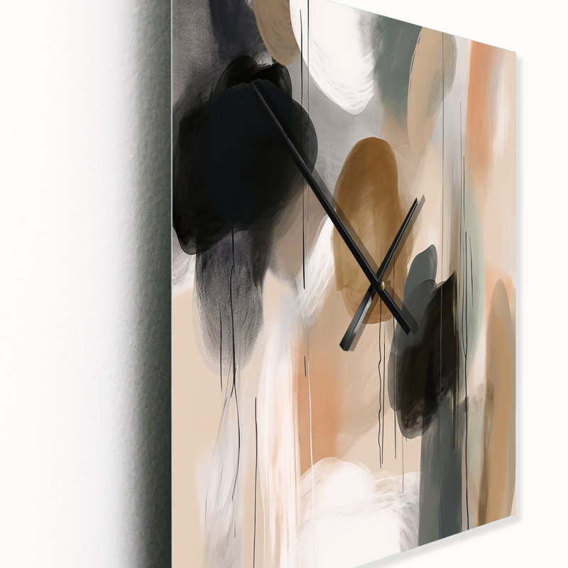Jadein - Horloges murales abstraites, H 32 po x l 16 po