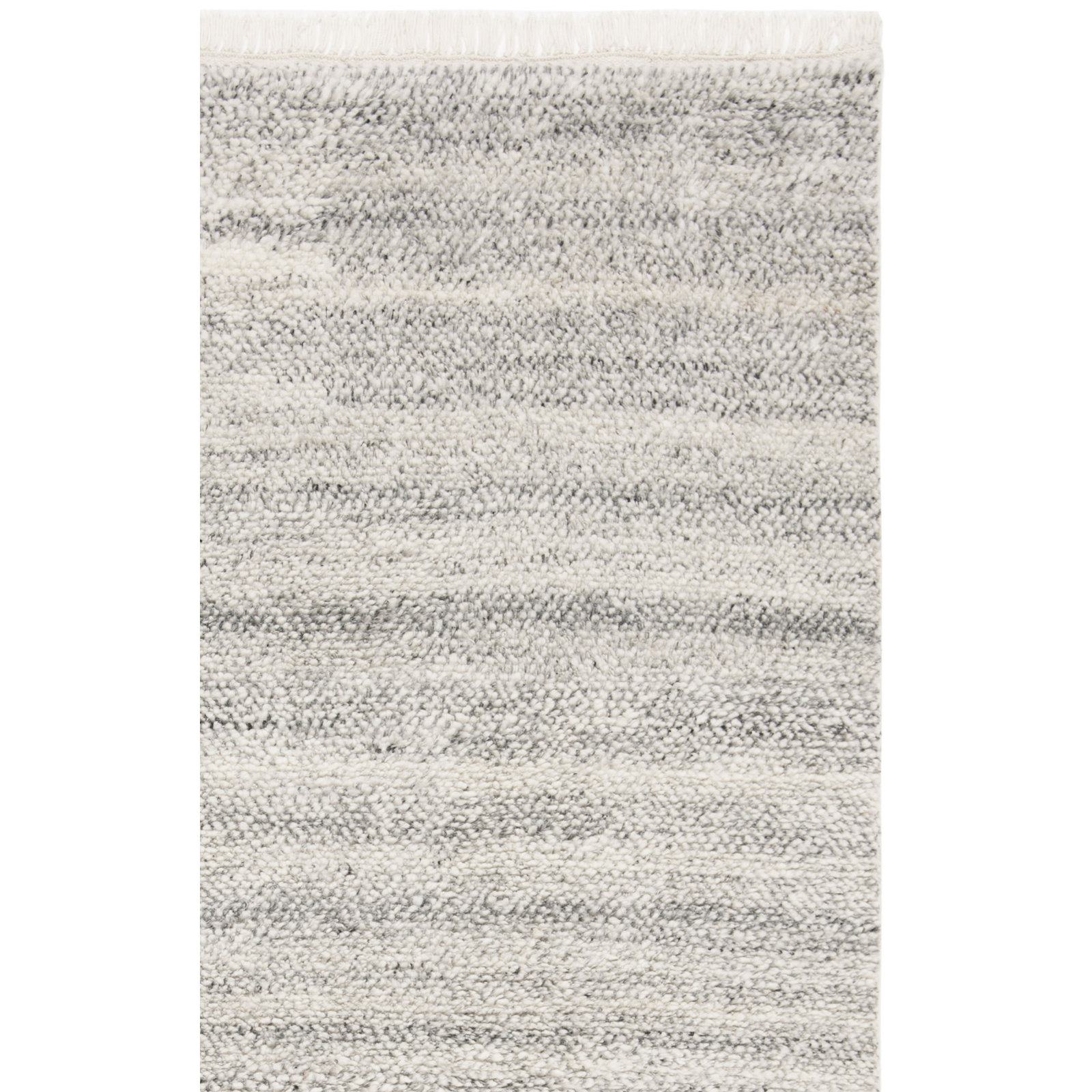 Wyly Handmade Wool Aqua Rug, Square 1'6"
