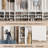 40 Pair Shoe Cabinet With Drawers, Entryway Shoe Storage Organizers With Door Cabinet & Hall Tree