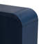 Armoire rayée à 4 portes avec tablettes réglables Ustyle, pour chambre à coucher, intérieur bleu marine moderne, salon,