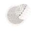 Round Lauterbach Geometric Hand Woven 140cm X 140cm Area Rug