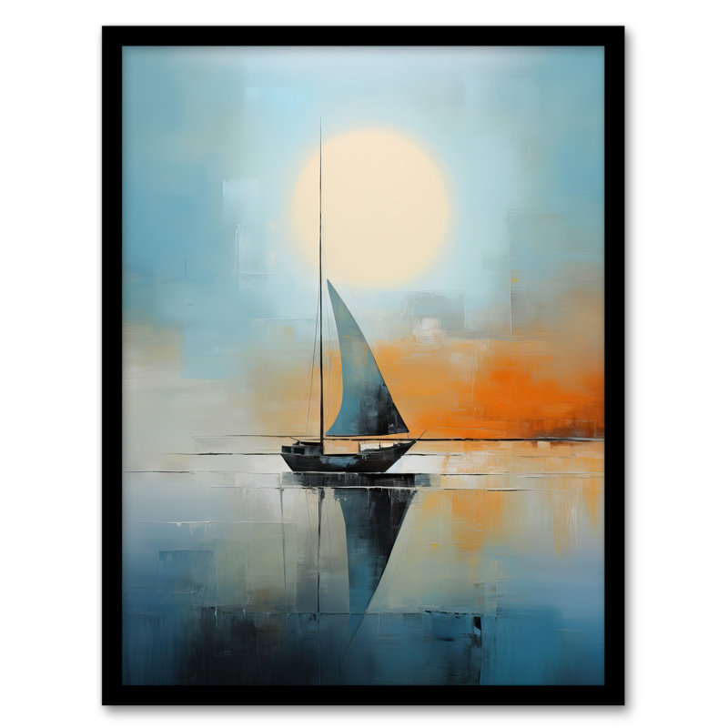 Sailboat - Single Picture Frame Print