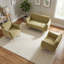 Carvalho Soft Touch Fabric 2 Seater Sofa-123627406