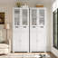 Hunsberger 23.6'' W x 67'' H x 11.8'' D Linen Cabinet with 2 Drawers-763475022