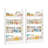 Bockiaro 43.3" H Wood Storage Bookcase Set (Set of 2)