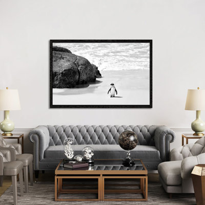 Penguin At Boulders Beach by Philippe Hugonnard - Gallery-Wrapped Canvas Giclée on Canvas