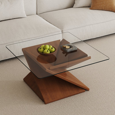 36-inch Square Tempered Glass Table Top
