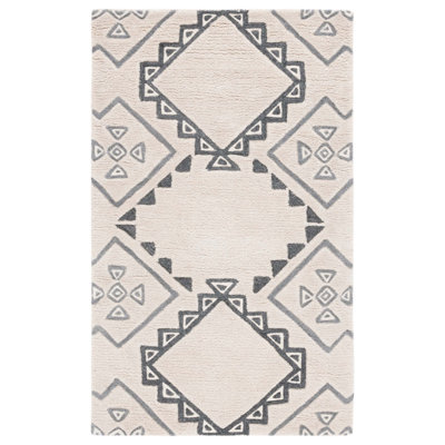 Powell Hand Tufted Performance Geometric Rug