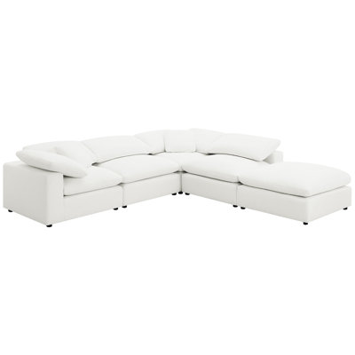 Canapé modulaire en L 5 pièces Hudson