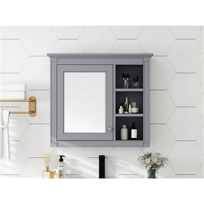 Armoire de rangement murale de salle de bain 30 po x 28 po