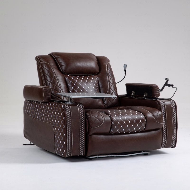 Power Zero Gravity With Recliner Function With Multifunctional Features  - With Hide-Away Storage Armrest And With Cup Holder  - Laptop Table And Phone Holder - Reading Light And Led  - Infinite Position Recline