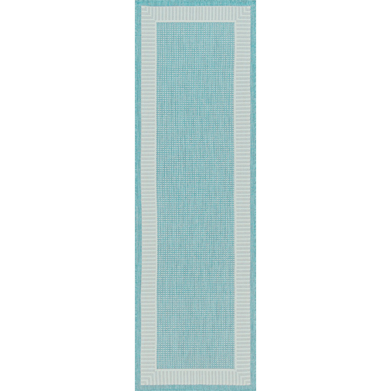 Abington Striped Machine Woven Indoor/Outdoor Area Rug, Runner 2'8" x 9'10"