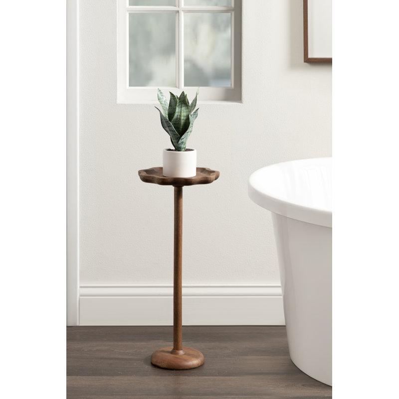 Table ronde Alezar, Walnut Brown