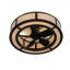 Smythe Craftsman Downrod Flush Mount