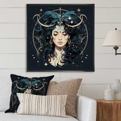 Astrologique Stargazer IV sur toile