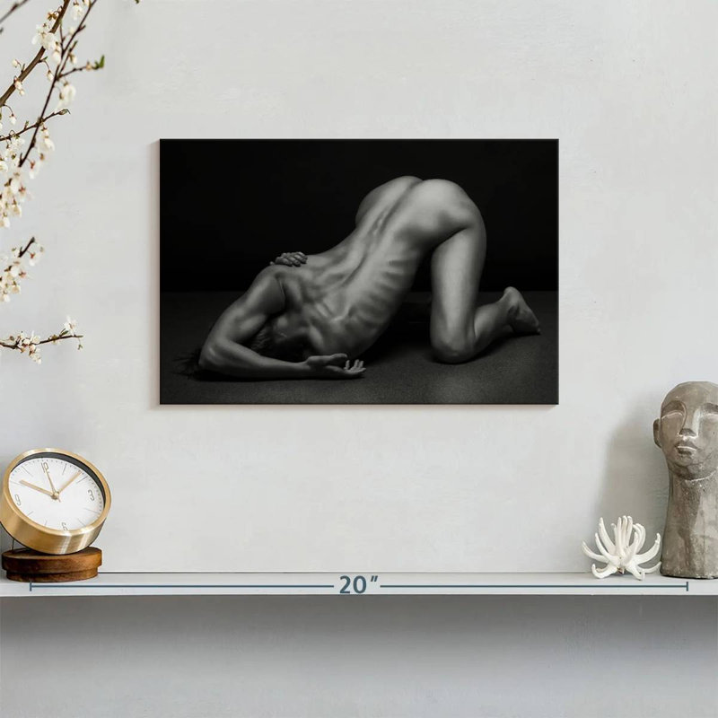 Bodyscape VI, H 8 po x l 12 po
