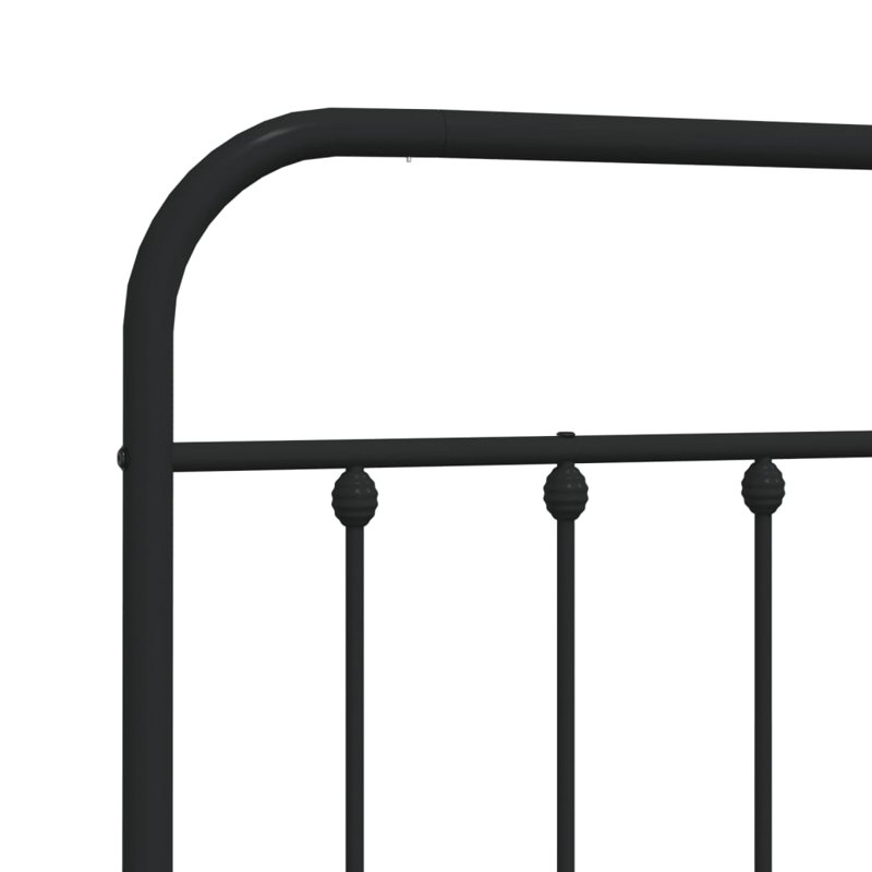 Cerro Replace Headboard, Black, 135 x 190 cm