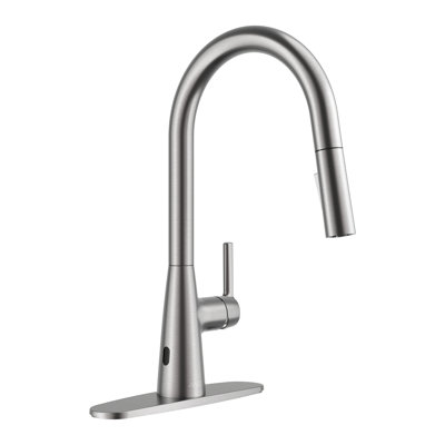 Modern Touchless Pull-Down Kitchen Faucet