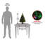 Arbre à glace à fibre optique Holiday Aisle®-88860051