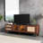 80'' Tv Compatible Cabinet, Construction, Tempered Glass Door And Concealed Storage For Living Room, Bedroom, Home Theatre Ample Storage, Construction-526239910
