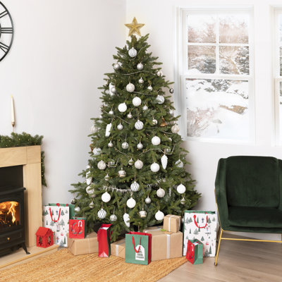 6' H Artificial Spruce Christmas Tree