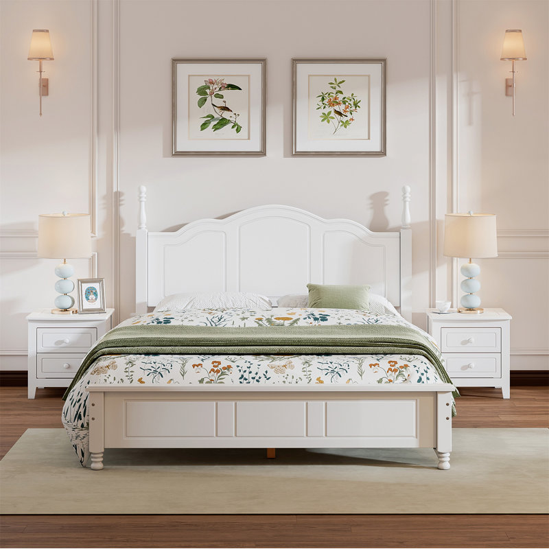 Ensemble de chambre à coucher robuste et polyvalent avec une construction solide et un grand rangement