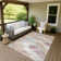 Machine Washable Indoor/Outdoor London ACN2258 Swirls Rug