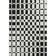 Premium Machine Washable Prisco Black Rug