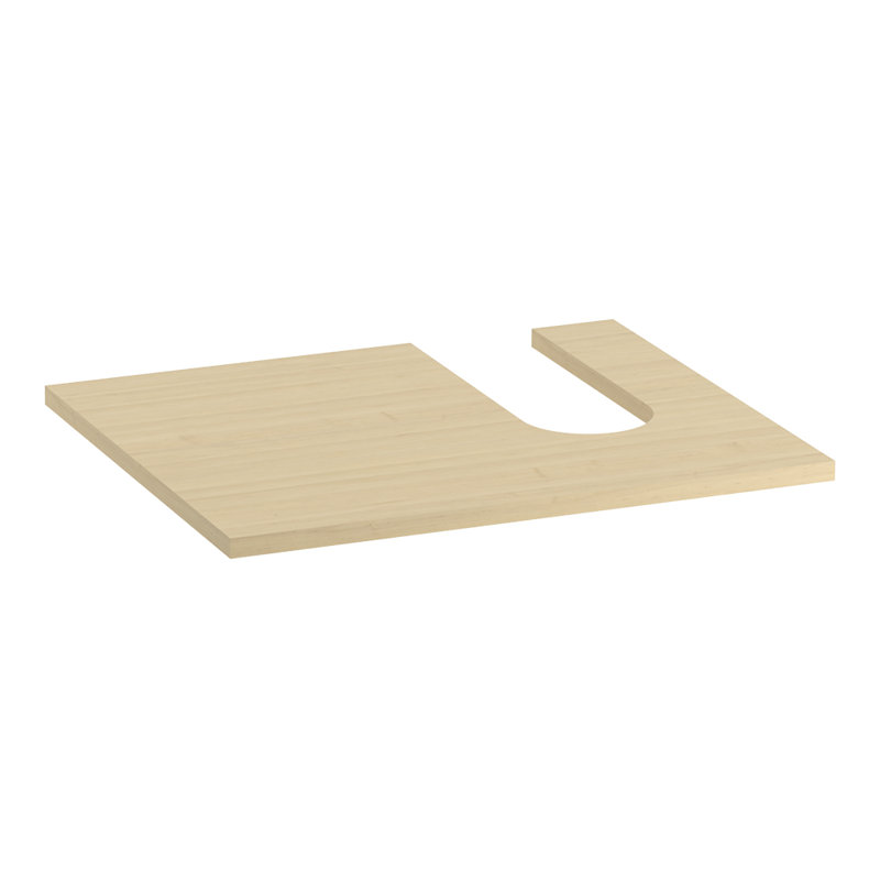 Tablette réglable pour meubles-lavabos sur mesure 36" avec 1 porte, 3 tiroirs
