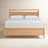 Rory Solid Wood Panel Bed-95755169