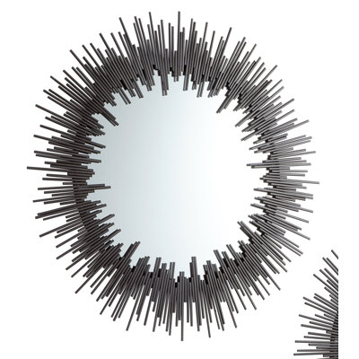 Aurora Metal Round Mirror