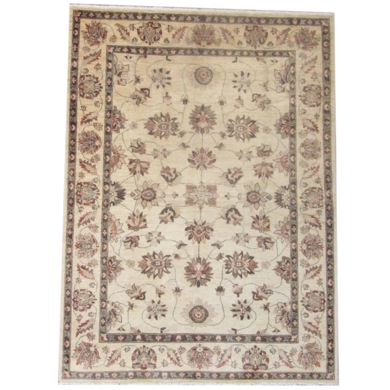 One-of-a-Kind 5' X 8' New Age Wool Area Rug in