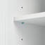 Armoire de rangement haute avec trois tiroirs-579270088