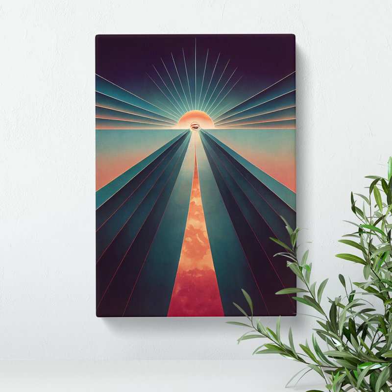 Awesome Abstract Art No.4 - Wrapped Canvas, 50cm H x 35cm W x 3cm D