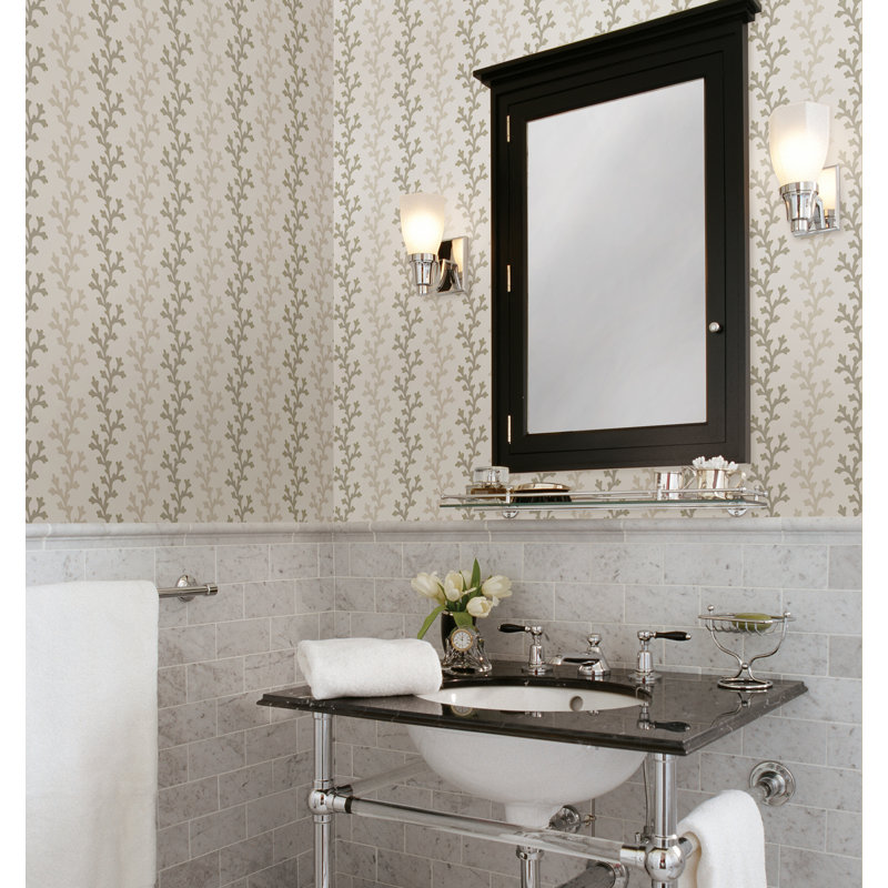 Rouleau de papier peint L 33 pi x l 20,5 po Moreno Ocean, Neutre