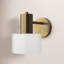 Applique murale en laiton massif Stafford