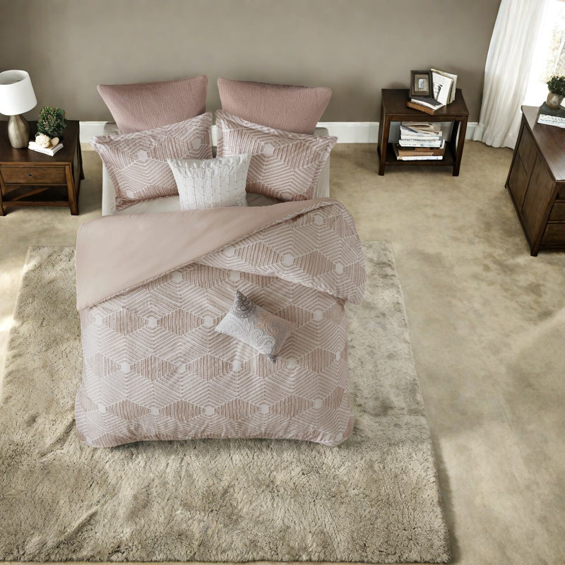 Ensembles de literie en coton de style ferme, texture jacquard, pour le confort de la maison