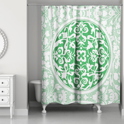 Rideau de douche simple boho médaillon Velazquez