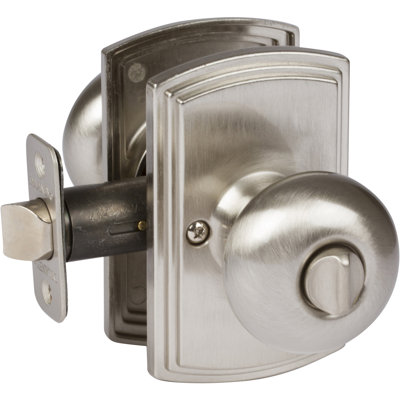 Santo 2.63'' Diameter Privacy (Bed & Bath) Round Knob