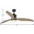 Brielle 60" Wayne LED Standard Ceiling Fan with Pull Chain and Light Kit Included-1965902596