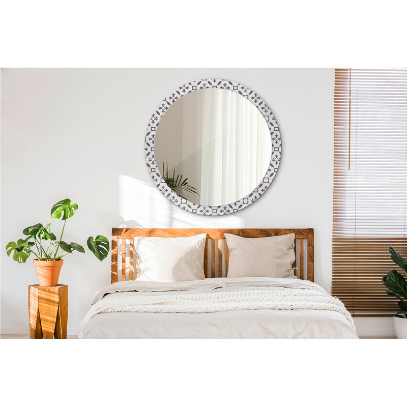 Huldar Glass Flat Wall Mirror